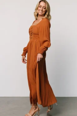 Clearance Baltic Born Maddalena Maxi Dress | Camel
