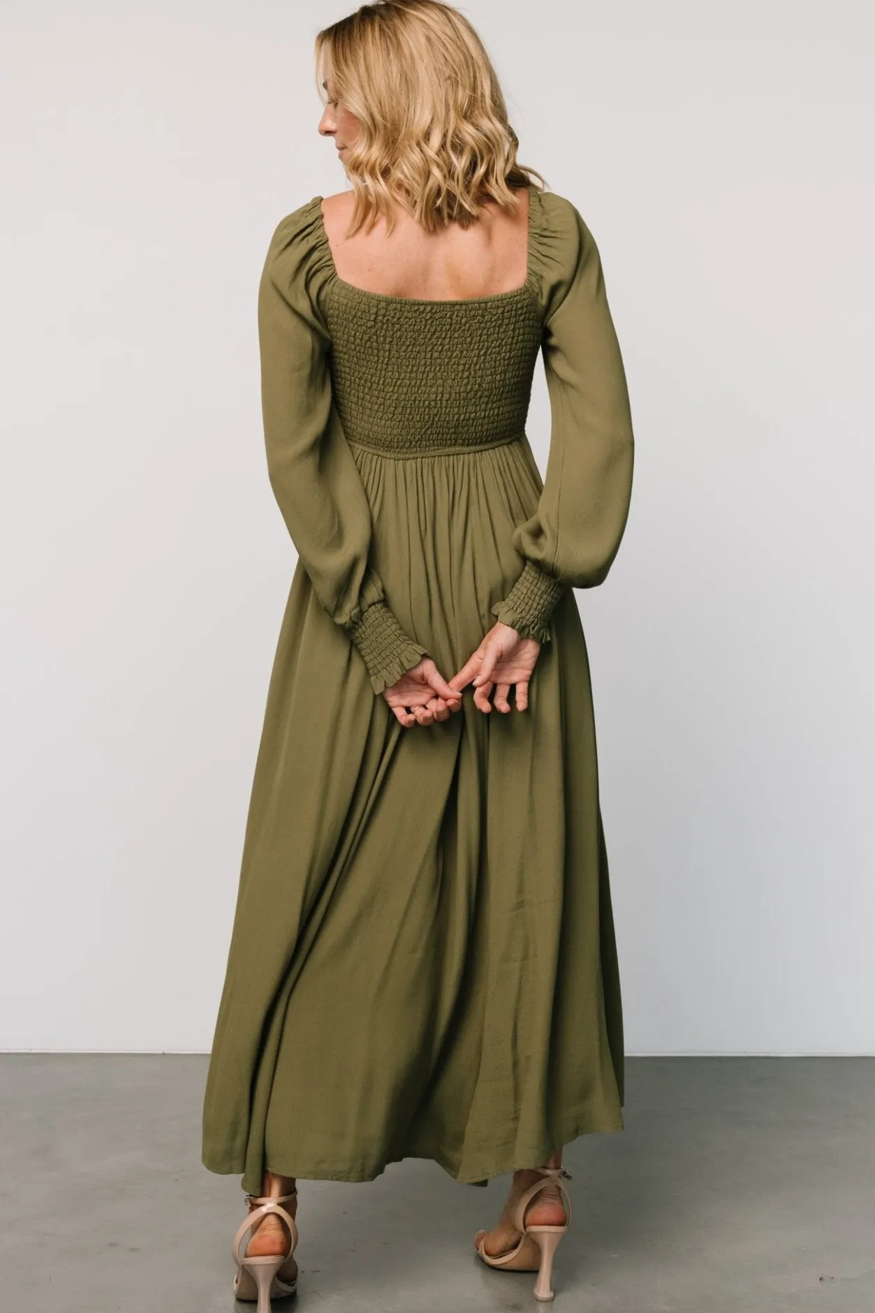 Clearance Baltic Born Maddalena Maxi Dress | Olive