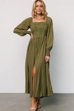 Clearance Baltic Born Maddalena Maxi Dress | Olive