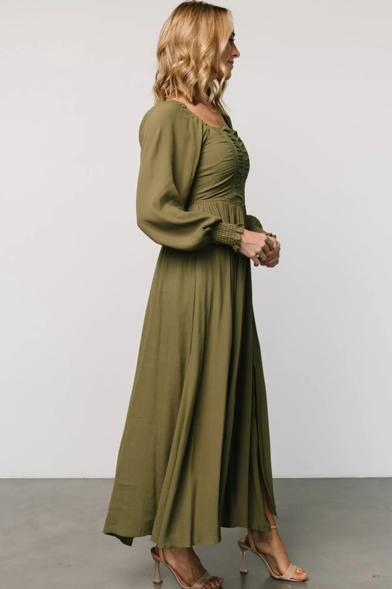 Clearance Baltic Born Maddalena Maxi Dress | Olive