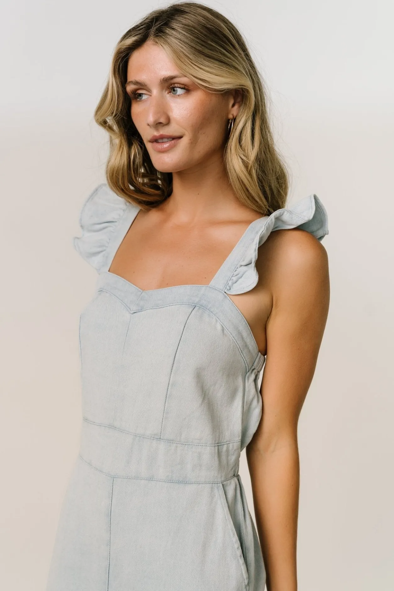 Fashion Baltic Born Madison Denim Jumpsuit | Blue