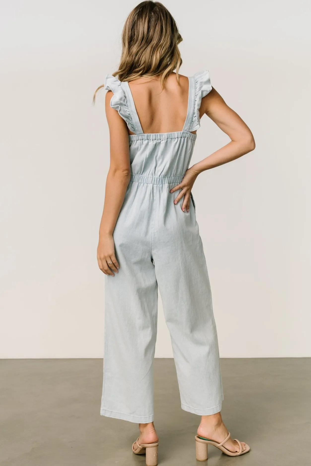 Fashion Baltic Born Madison Denim Jumpsuit | Blue