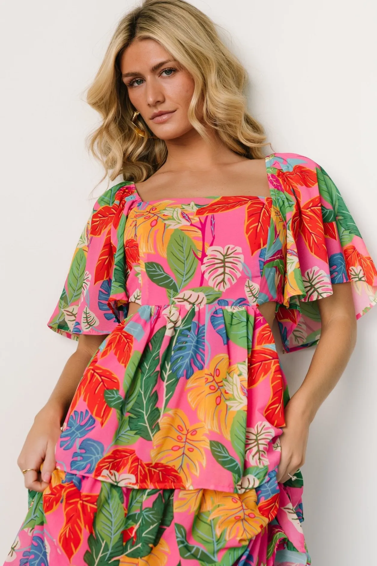 Sale Baltic Born Madrigal Tiered Dress | Multi