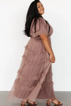 Best Baltic Born Magdalena Tulle Maxi Dress | Mink