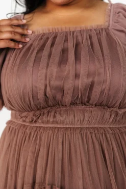 Best Baltic Born Magdalena Tulle Maxi Dress | Mink