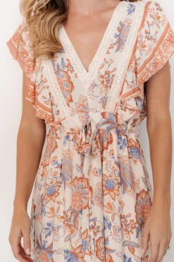 Outlet Baltic Born Maggie Maxi Dress | Cream Multi CreamMulti