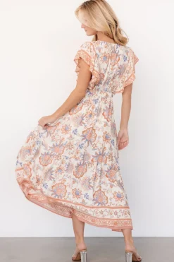 Outlet Baltic Born Maggie Maxi Dress | Cream Multi CreamMulti