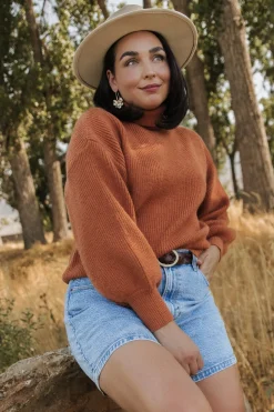 Discount Baltic Born Malcolm Turtleneck Sweater | Spice