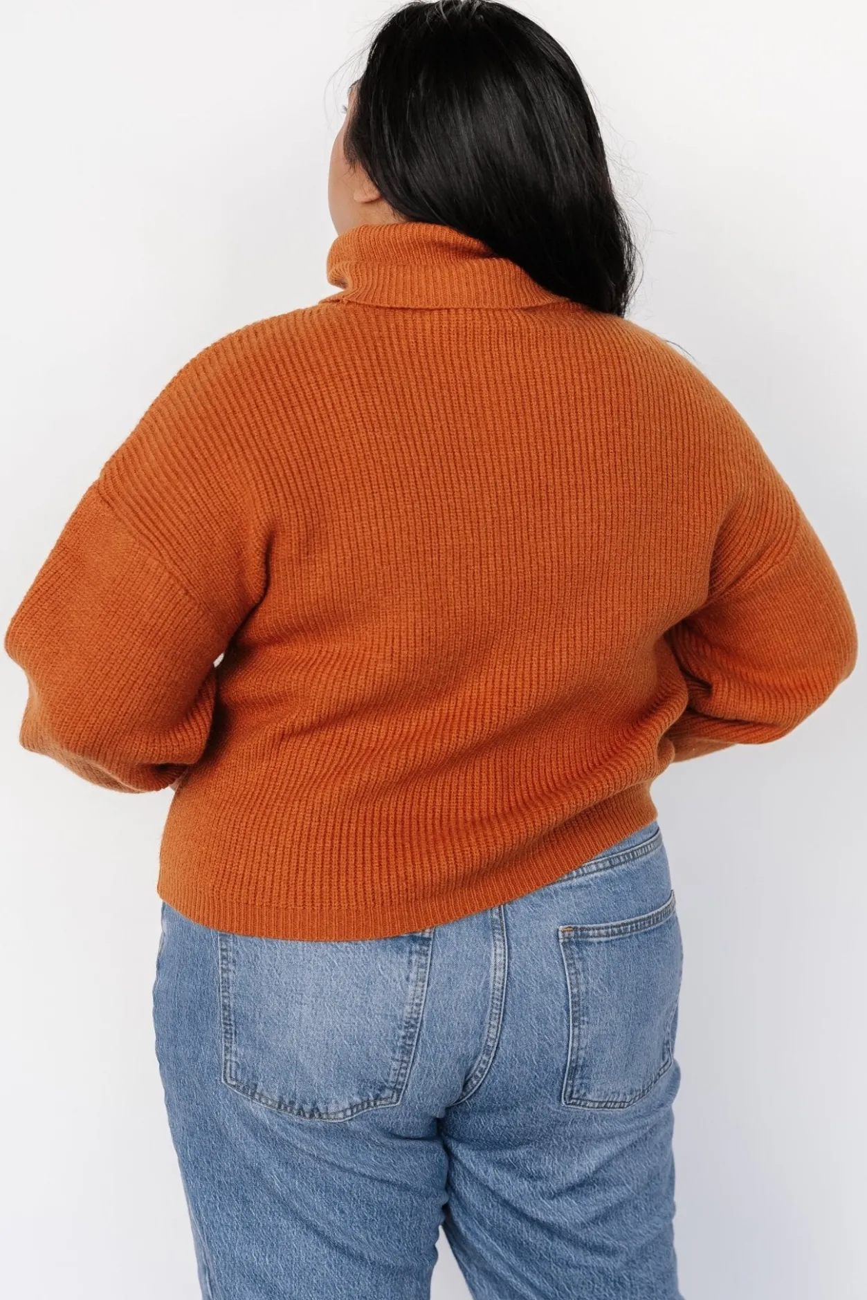 Discount Baltic Born Malcolm Turtleneck Sweater | Spice