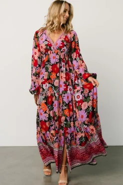 Best Baltic Born Malena Maxi Dress | Black Multi BlackMulti
