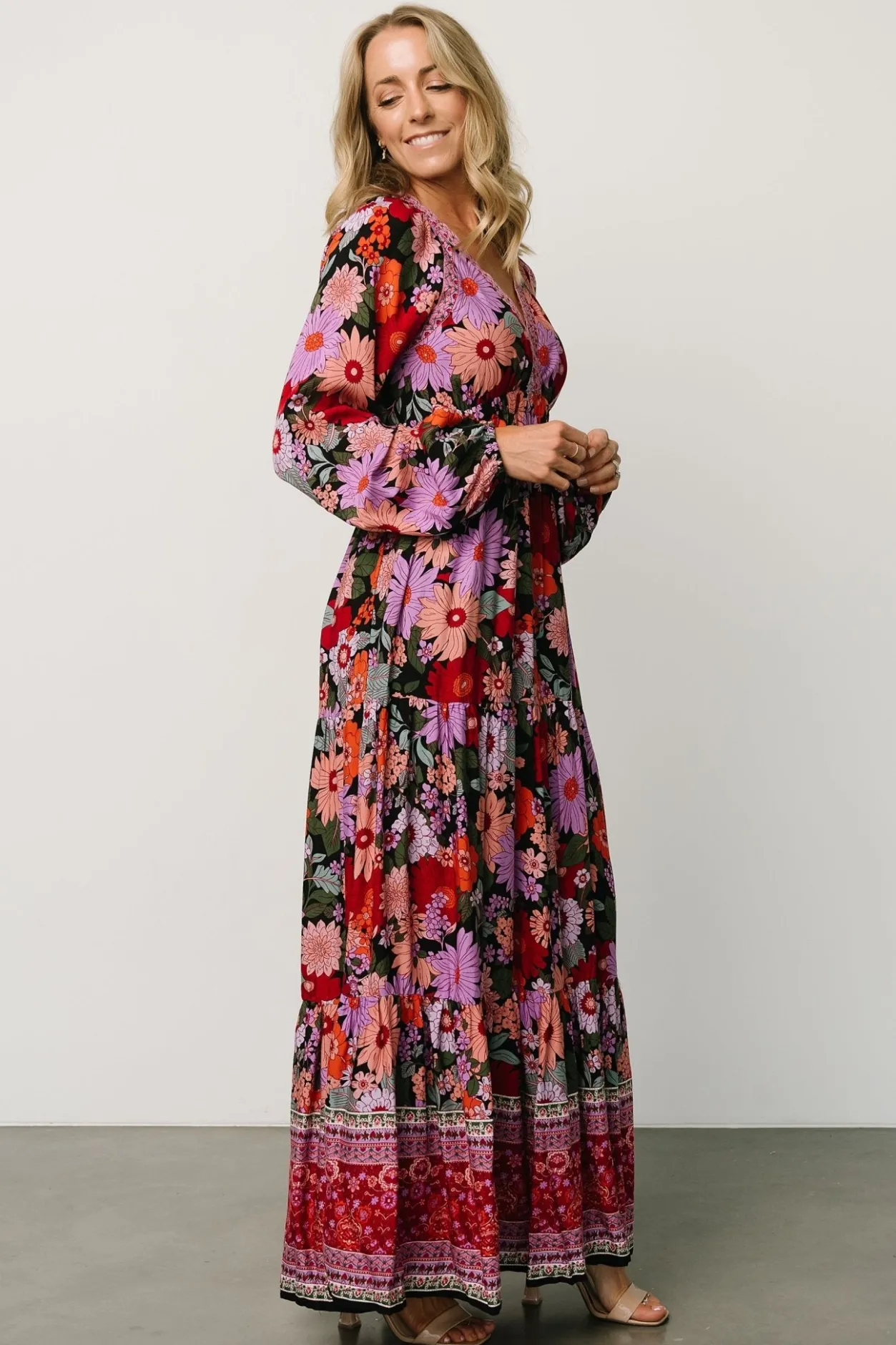 Best Baltic Born Malena Maxi Dress | Black Multi BlackMulti