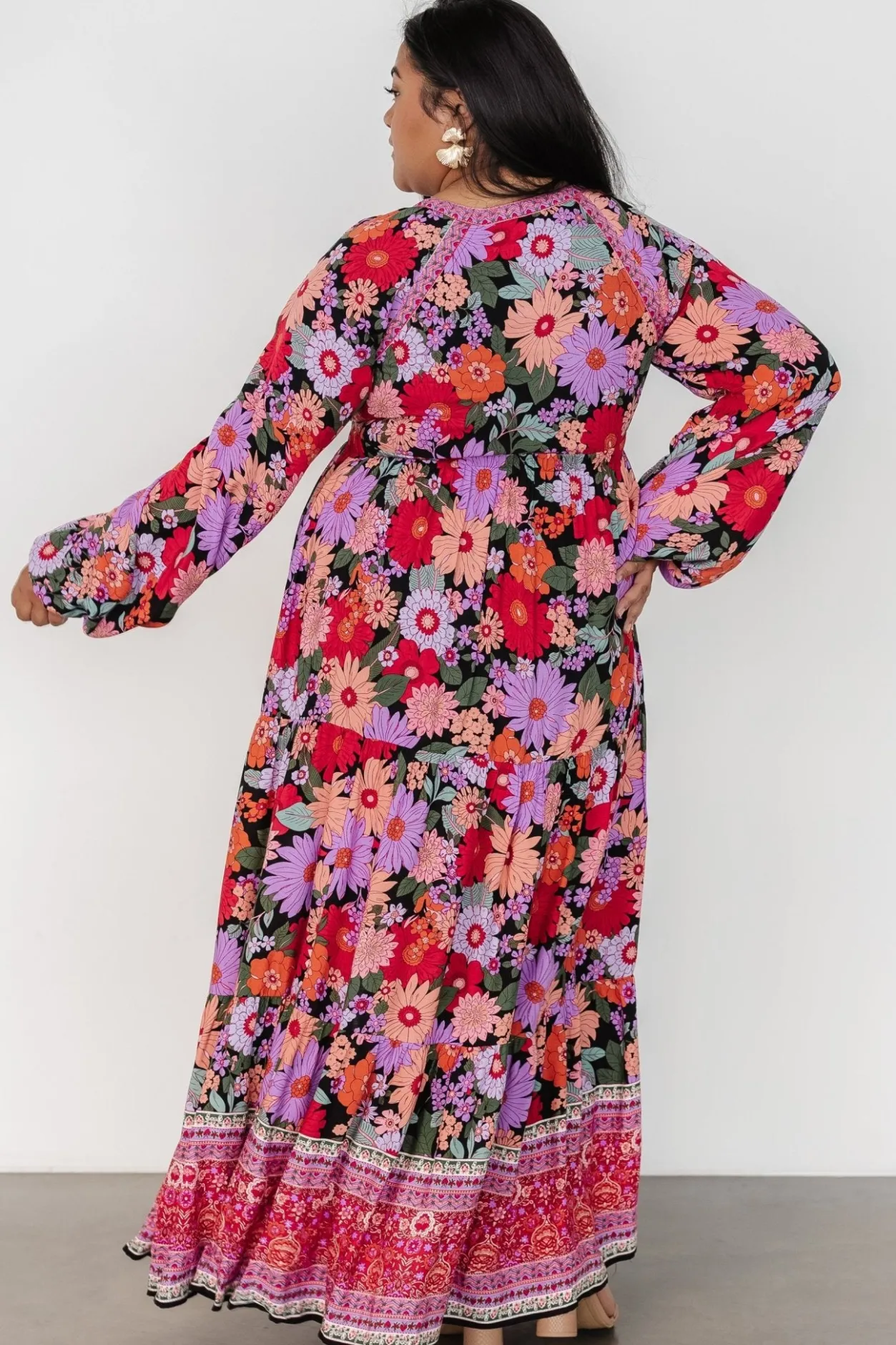 Best Baltic Born Malena Maxi Dress | Black Multi BlackMulti