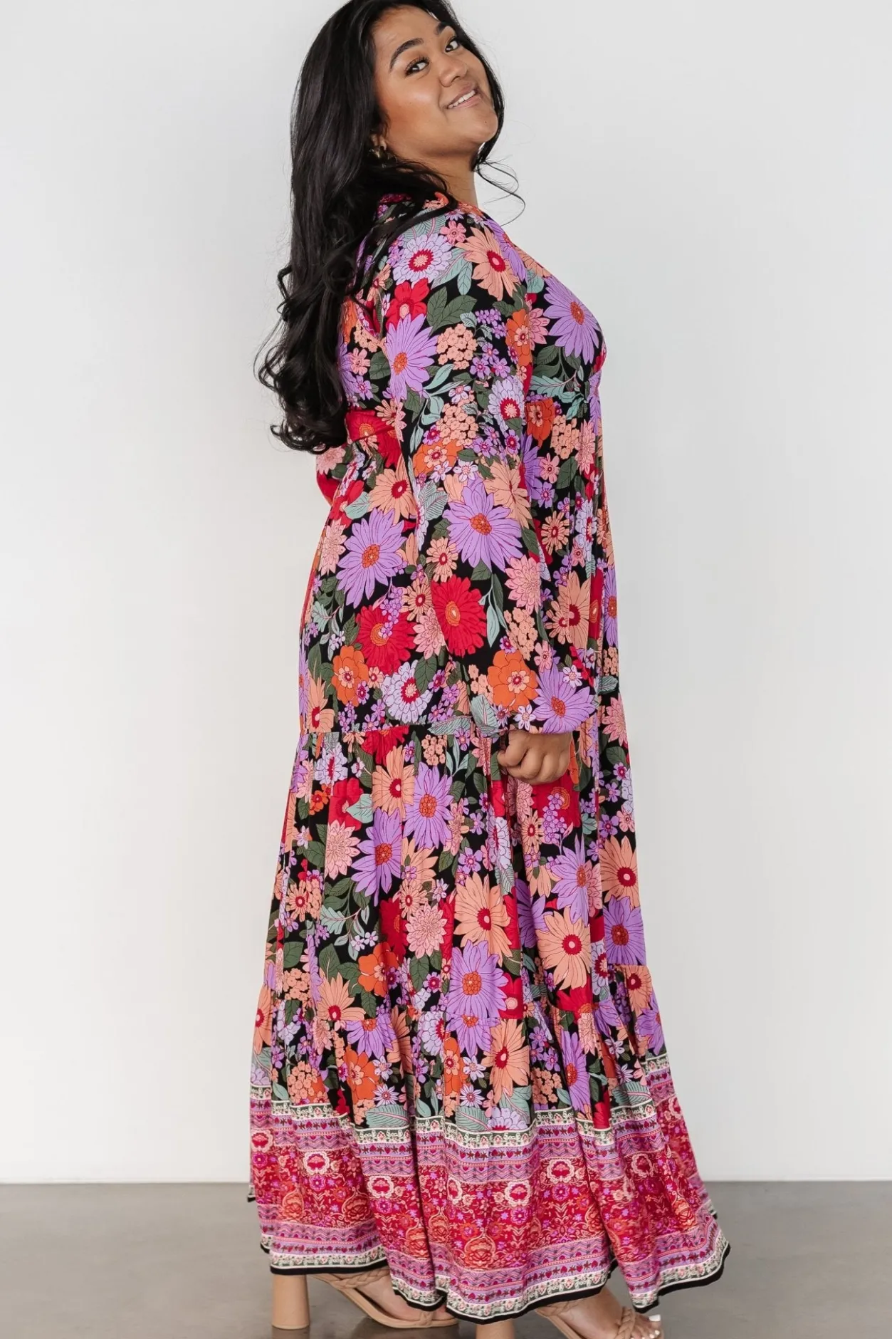 Best Baltic Born Malena Maxi Dress | Black Multi BlackMulti