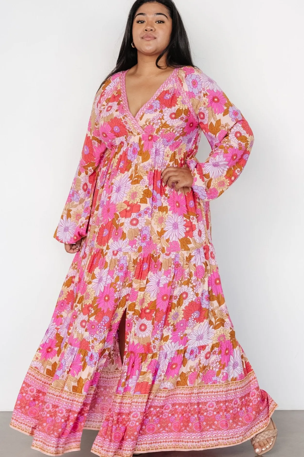 Outlet Baltic Born Malena Maxi Dress | Pink Multi PinkMulti