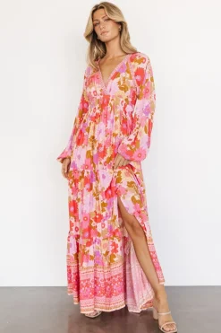Outlet Baltic Born Malena Maxi Dress | Pink Multi PinkMulti