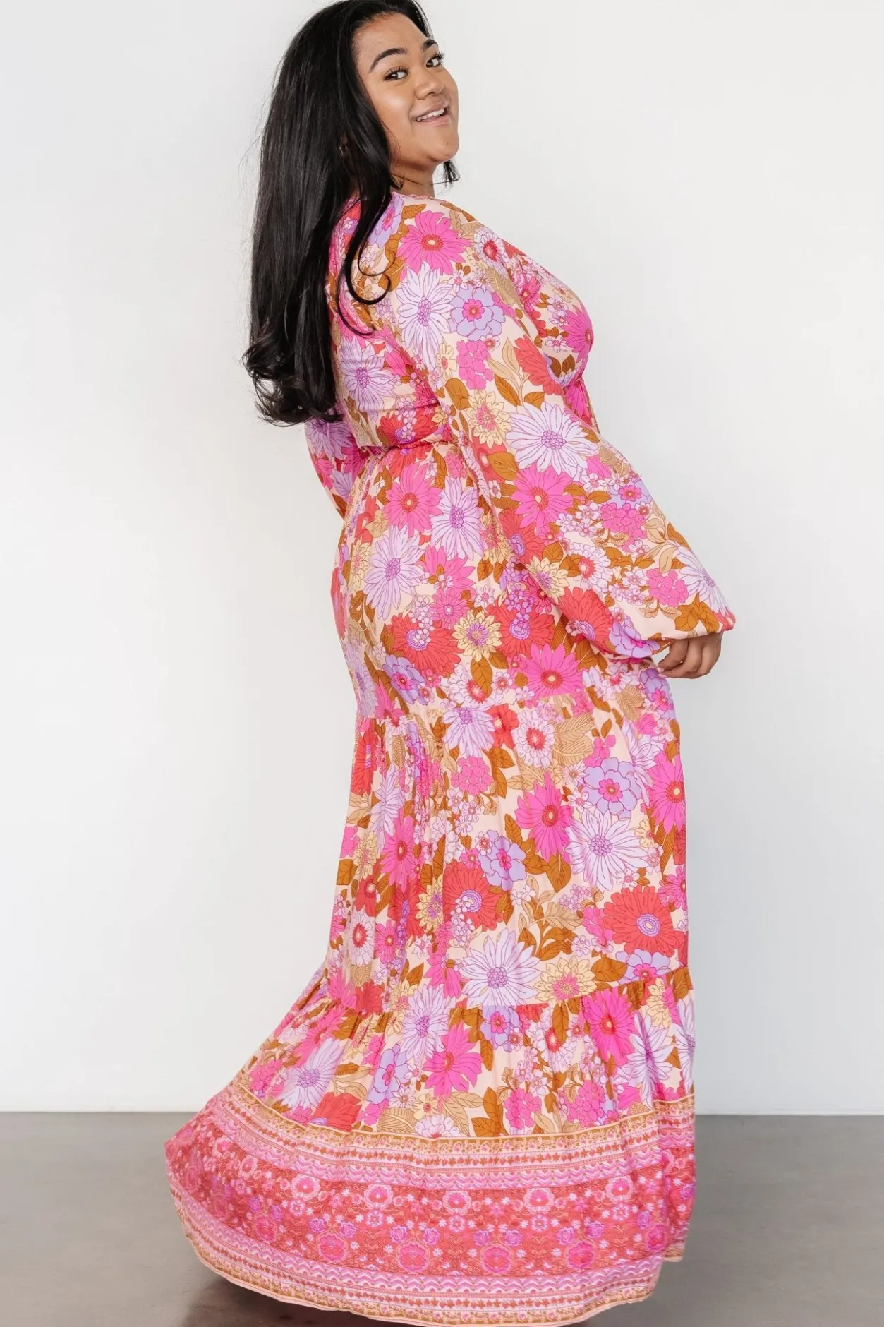 Outlet Baltic Born Malena Maxi Dress | Pink Multi PinkMulti