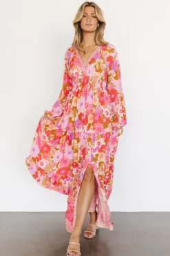 Outlet Baltic Born Malena Maxi Dress | Pink Multi PinkMulti