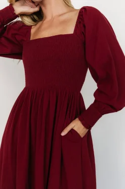 Clearance Baltic Born Marcella Maxi Dress | Wine
