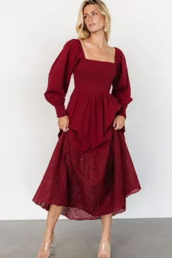 Clearance Baltic Born Marcella Maxi Dress | Wine