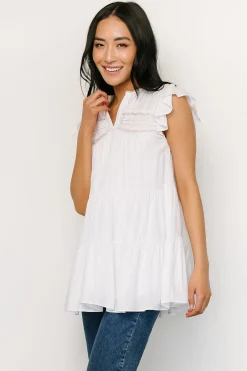 Clearance Baltic Born Margaret Tiered Top | White
