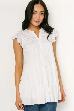 Clearance Baltic Born Margaret Tiered Top | White