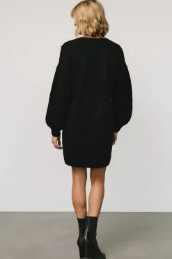 New Baltic Born Margaux Sweater Dress | Black