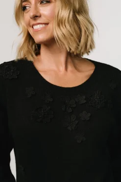 New Baltic Born Margaux Sweater Dress | Black