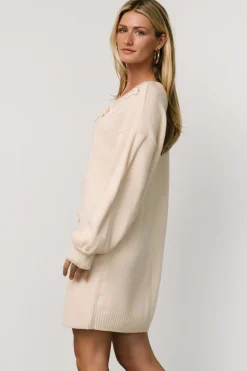 Online Baltic Born Margaux Sweater Dress | Cream