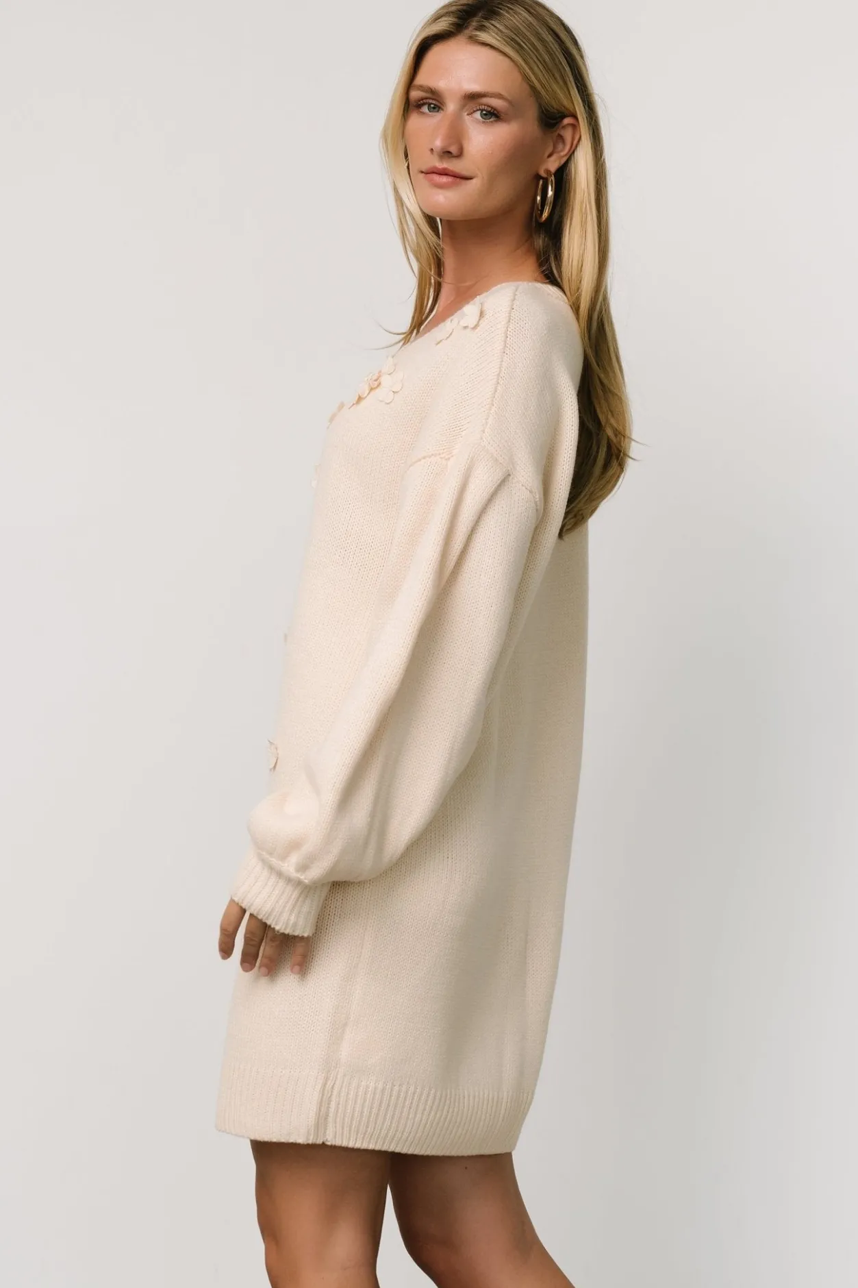 Online Baltic Born Margaux Sweater Dress | Cream