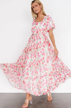 Online Baltic Born Margo Maxi Dress | Pink Multi Floral PinkMultiFloral