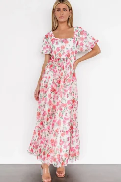 Online Baltic Born Margo Maxi Dress | Pink Multi Floral PinkMultiFloral