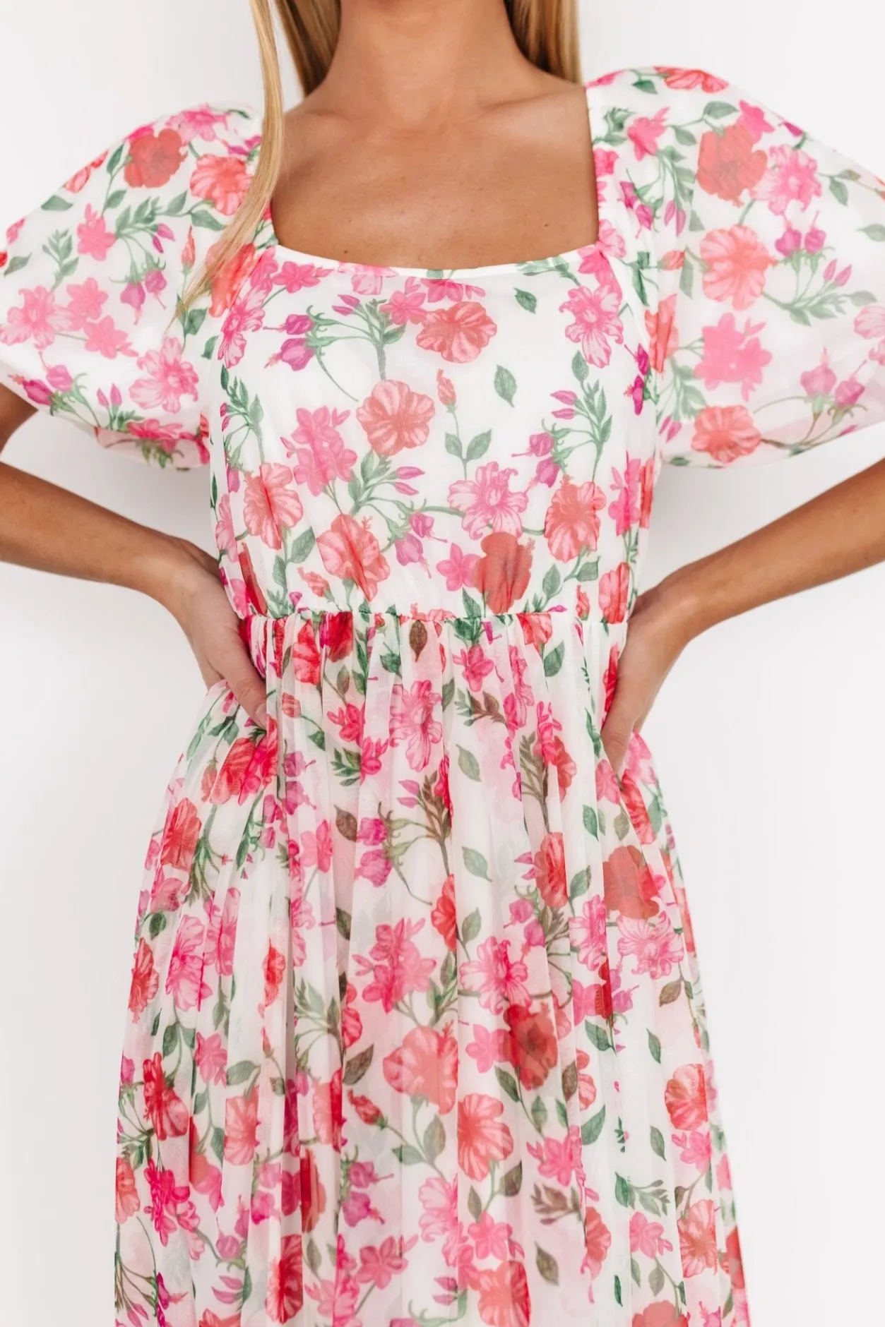 Online Baltic Born Margo Maxi Dress | Pink Multi Floral PinkMultiFloral