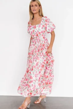 Online Baltic Born Margo Maxi Dress | Pink Multi Floral PinkMultiFloral