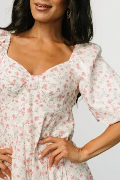 Hot Baltic Born Marguerite Maxi Dress | Cream Floral CreamFloral