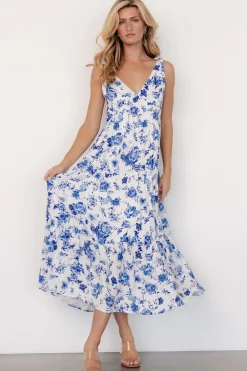 Sale Baltic Born Mariah Tank Dress | Blue Floral BlueFloral