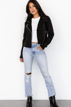 Online Baltic Born Marisa Faux Suede Jacket | Black
