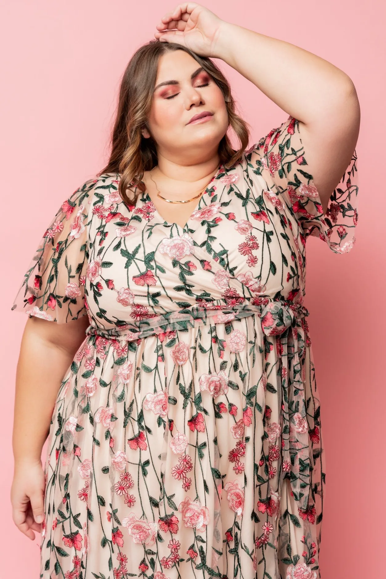 Clearance Baltic Born Marseille Embossed Maxi Dress | Rose Garden RoseGarden