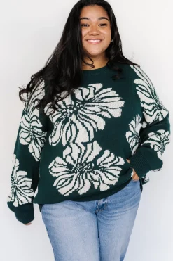 Online Baltic Born Maude Sweater | Green + Off White Green+OffWhite