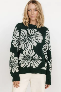Online Baltic Born Maude Sweater | Green + Off White Green+OffWhite
