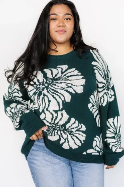 Online Baltic Born Maude Sweater | Green + Off White Green+OffWhite