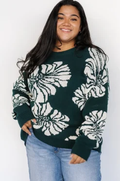Online Baltic Born Maude Sweater | Green + Off White Green+OffWhite