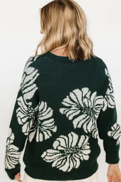 Online Baltic Born Maude Sweater | Green + Off White Green+OffWhite
