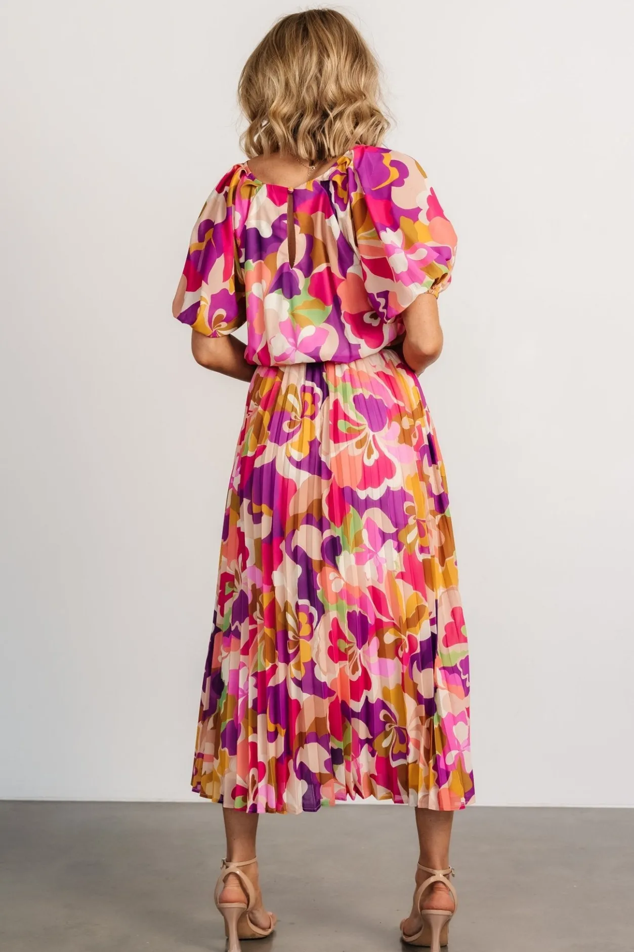 Sale Baltic Born Maven Midi Dress | Multi Print MultiPrint