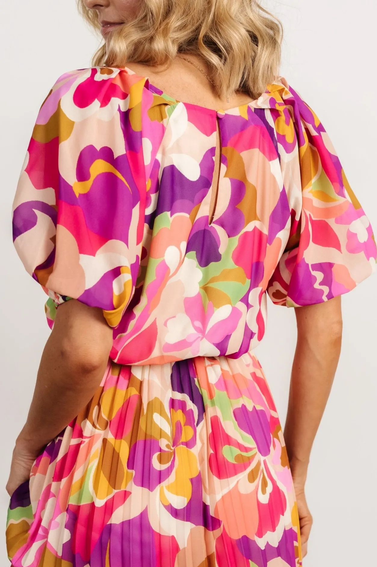 Sale Baltic Born Maven Midi Dress | Multi Print MultiPrint