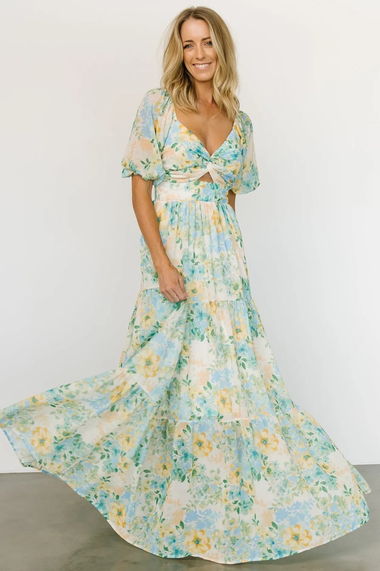 Clearance Baltic Born Maya Maxi Dress | Garden Multi GardenMulti