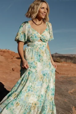 Clearance Baltic Born Maya Maxi Dress | Garden Multi GardenMulti