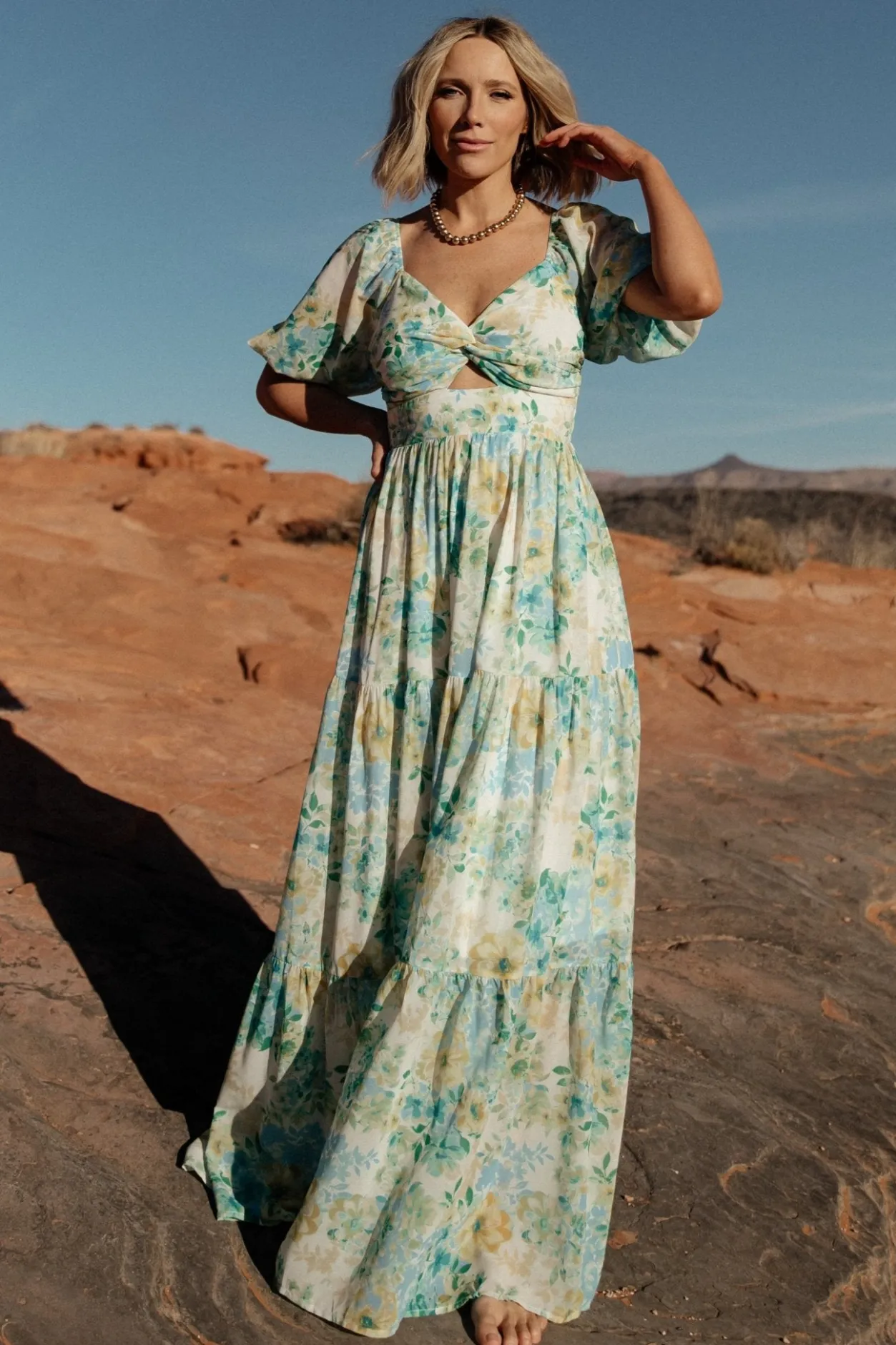 Clearance Baltic Born Maya Maxi Dress | Garden Multi GardenMulti