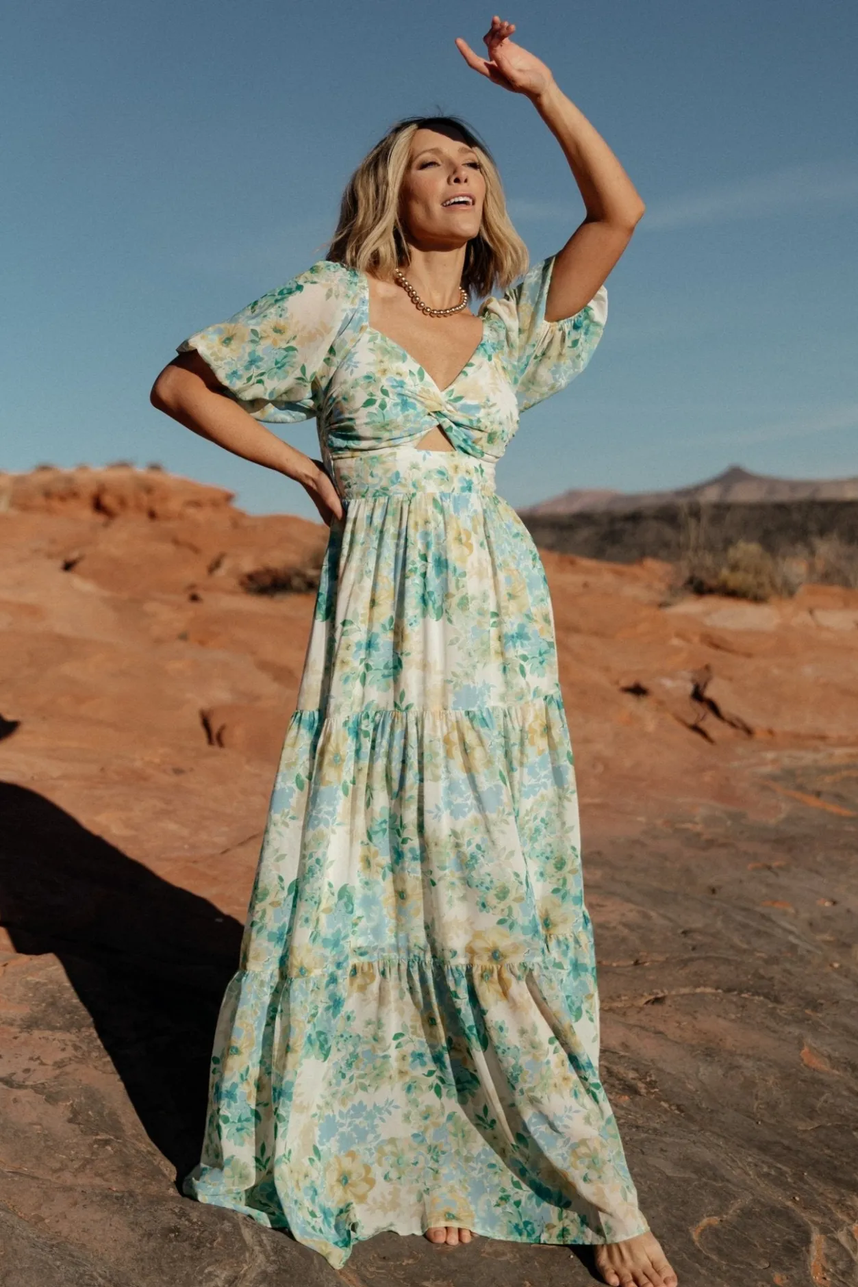Clearance Baltic Born Maya Maxi Dress | Garden Multi GardenMulti