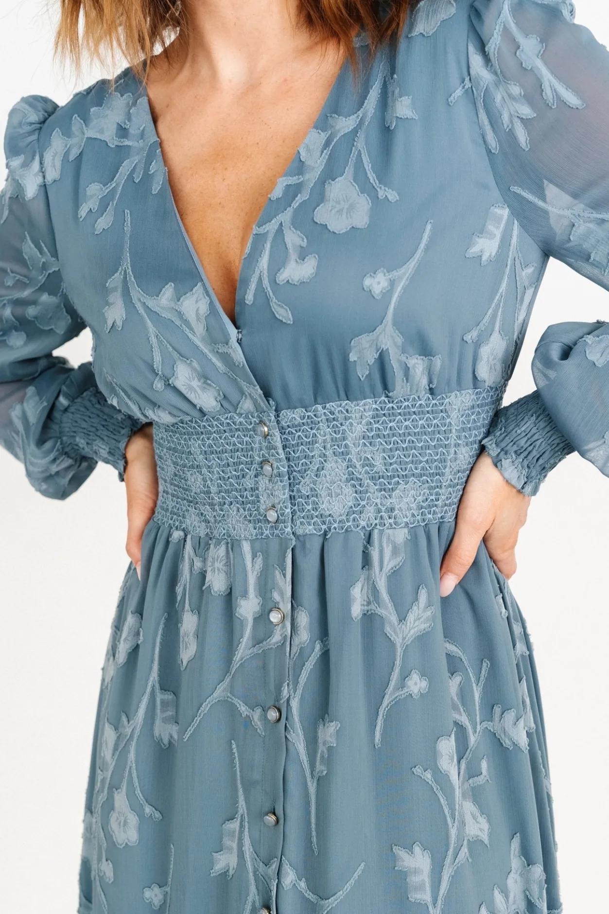 Best Baltic Born Mayfair High Low Maxi Dress | Slate Blue SlateBlue
