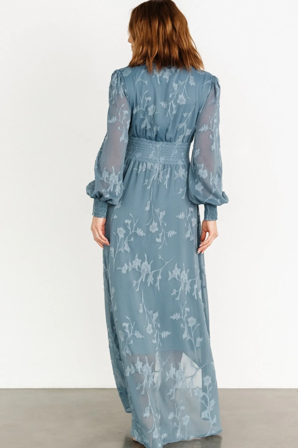 Best Baltic Born Mayfair High Low Maxi Dress | Slate Blue SlateBlue
